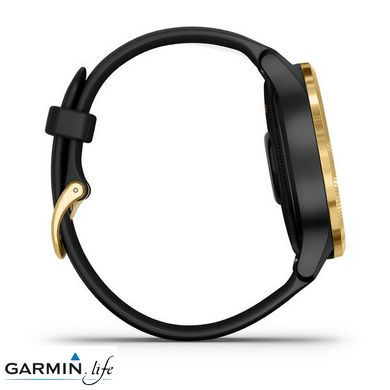 Смарт-годинник Garmin Venu Black/Gold