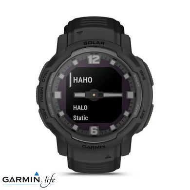 Смарт-годинник Garmin Instinct Crossover Solar - Tactical Edition Black