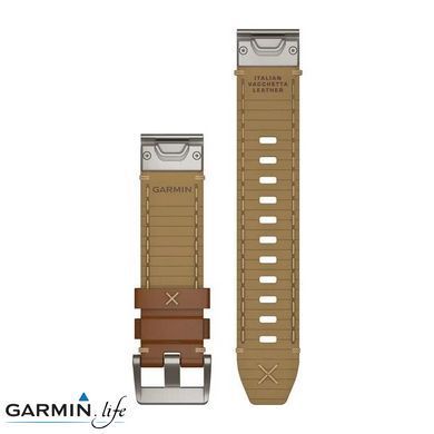 Ремешок Garmin MARQ Italian Vacchetta Leather Strap