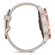 Смарт-годинник Garmin Venu Rose Gold Stainless Steel Bezel w. Light Sand and Silicone B