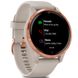 Смарт-годинник Garmin Venu Rose Gold Stainless Steel Bezel w. Light Sand and Silicone B