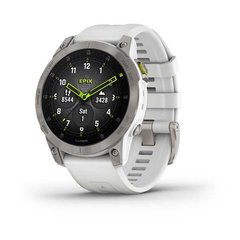 Смарт-годинник Garmin Epix (Gen 2) Sapphire - White Titanium