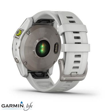 Смарт-годинник Garmin Epix (Gen 2) Sapphire - White Titanium