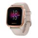 Смарт- годинник Garmin Venu Sq Music Edition Light Sand/Rose Gold