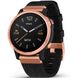 Спортивний годинник Garmin Fenix 6S Pro Sapphire Rose Gold with Heathered Black Nylon Band 010-02159-37