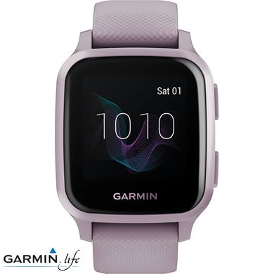 Смарт-годинник Garmin Venu Sq Orchid/Metallic Orchid