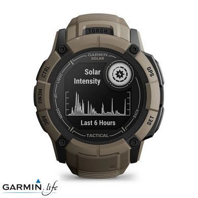 Смарт-годинник Garmin Instinct 2X Solar - Tactical Edition Coyote Tan