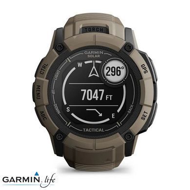 Смарт-годинник Garmin Instinct 2X Solar - Tactical Edition Coyote Tan