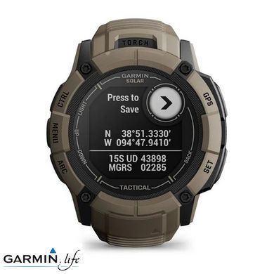 Смарт-годинник Garmin Instinct 2X Solar - Tactical Edition Coyote Tan