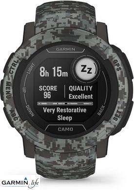 Смарт-годинник Garmin Instinct 2 - Camo Edition Graphite Camo