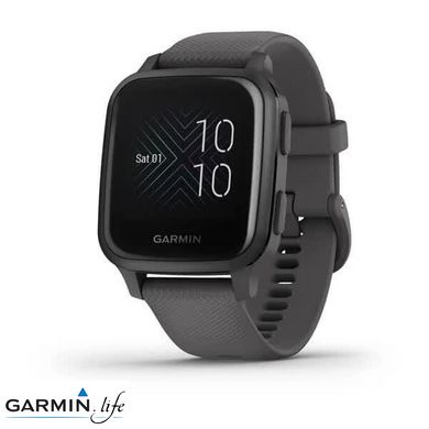 Смарт-годинник Garmin Venu Sq Slate with Gray Band