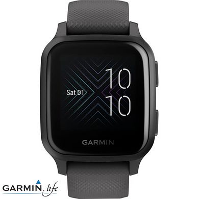 Смарт-годинник Garmin Venu Sq Slate with Gray Band