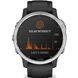 Спортивний годинник Garmin Fenix 6S Solar Silver with black band 010-02409-00