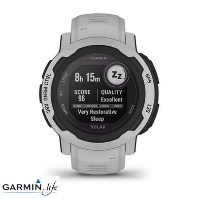 Смарт-годинник Garmin Instinct 2 Solar Mist Gray