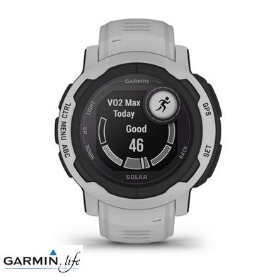 Смарт-годинник Garmin Instinct 2 Solar Mist Gray