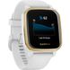 Смарт-годинник Garmin Venu Sq White/Light Gold