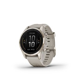 Смарт-годинник Garmin Epix Pro Gen 2 Sapphire 42mm Soft Gold w. Light S. Band