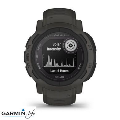 Смарт-годинник Garmin Instinct 2 Solar Graphite 010-02627-00