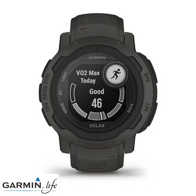 Смарт-годинник Garmin Instinct 2 Solar Graphite 010-02627-00