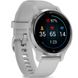 Смарт-годинник Garmin Venu 2S Silver Stainless Steel Bezel with Mist Gray Case and Silicone Band