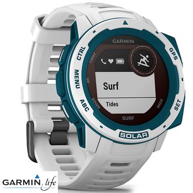 Смарт-годинник Garmin Instinct Solar Surf Edition Cloudbreak