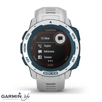 Смарт-годинник Garmin Instinct Solar Surf Edition Cloudbreak