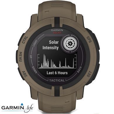 Смарт-часы Garmin Instinct 2 Solar - Tactical Edition Coyote Tan