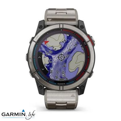 Смарт-годинник Garmin Quatix 7X – Solar Edition Marine