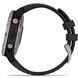 Спортивний годинник  Garmin Fenix 6 Solar Silver with black band 010-02410-00