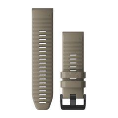 Ремінець Garmin для Fenix 6x 26mm QuickFit Dark Sandstone Silicone bands
