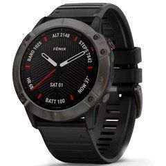 Спортивные часы Garmin Fenix 6X Pro Sapphire Carbon Grey DLC with Black Band 010-02157-11