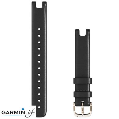 Ремінець Garmin Lily,Black Leather Band for smart watch 010-13068-A1