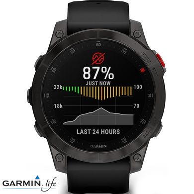 Смарт-годинник Garmin Epix (Gen 2) Sapphire - Black Titanium