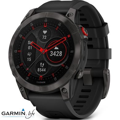 Смарт-годинник Garmin Epix (Gen 2) Sapphire - Black Titanium