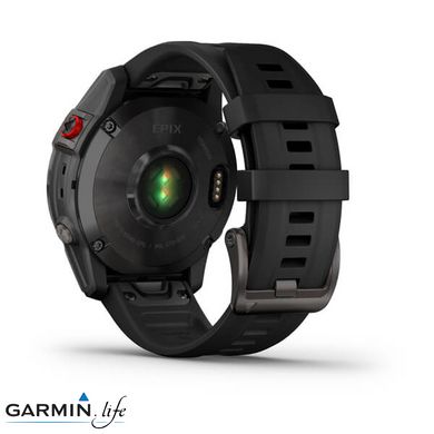 Смарт-годинник Garmin Epix (Gen 2) Sapphire - Black Titanium