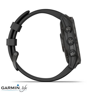 Смарт-годинник Garmin Epix (Gen 2) Sapphire - Black Titanium