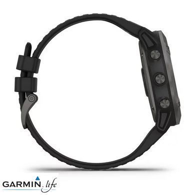 Спортивний годинник Garmin Fenix 6X Pro Sapphire Carbon Grey DLC with Black Band 010-02157-11