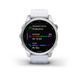 Смарт-годинник Garmin Fenix 7S Silver with Whitestone Band