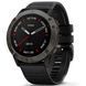 Спортивний годинник Garmin Fenix 6X Pro Sapphire Carbon Grey DLC with Black Band 010-02157-11