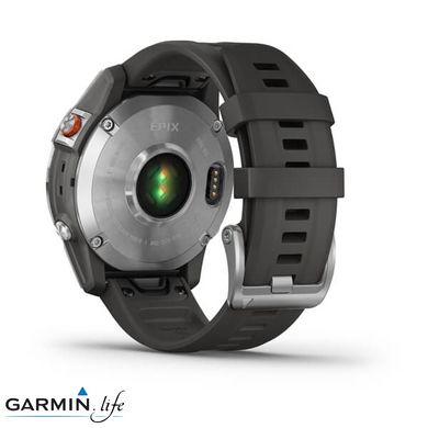 Смарт-годинник Garmin Epix (Gen 2) Slate Steel