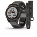 Смарт-часы Garmin Fenix 7 Sapphire Solar C. Grey DLC Titanium w. Carbon Grey DLC V. Titanium Band