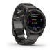 Смарт-часы Garmin Fenix 7 Sapphire Solar C. Grey DLC Titanium w. Carbon Grey DLC V. Titanium Band