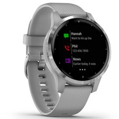 Смарт-годинник Garmin vivoactive 4S Powder Gray/Silver 010-02172-03