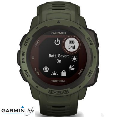 Смарт-годинник Garmin Instinct Solar Tactical Edition Moss