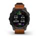 Смарт-годинник Garmin Epix (Gen 2) Sapphire - B. Titanium w. Chestnut L. Band