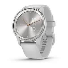 Смарт-годинник Garmin Vivomove Trend Silver S. Steel Bezel w. Mist Gray Case and S. Band