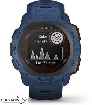 Смарт-годинник Garmin Instinct Solar Tidal Blue