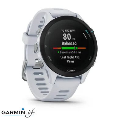 Смарт-годинник Garmin Forerunner 255S Music Whitestone 010-02641-33