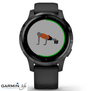 Смарт-годинник Garmin vivoactive 4S Black/Slate 010-02172-13