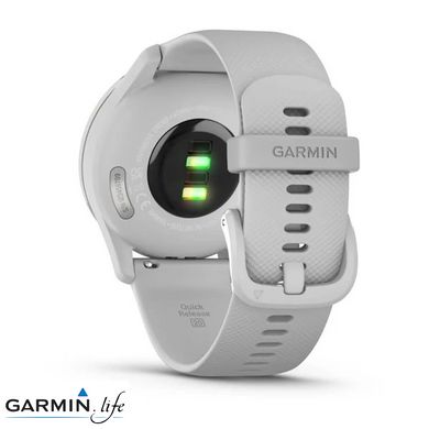 Смарт-годинник Garmin Vivomove Trend Silver S. Steel Bezel w. Mist Gray Case and S. Band